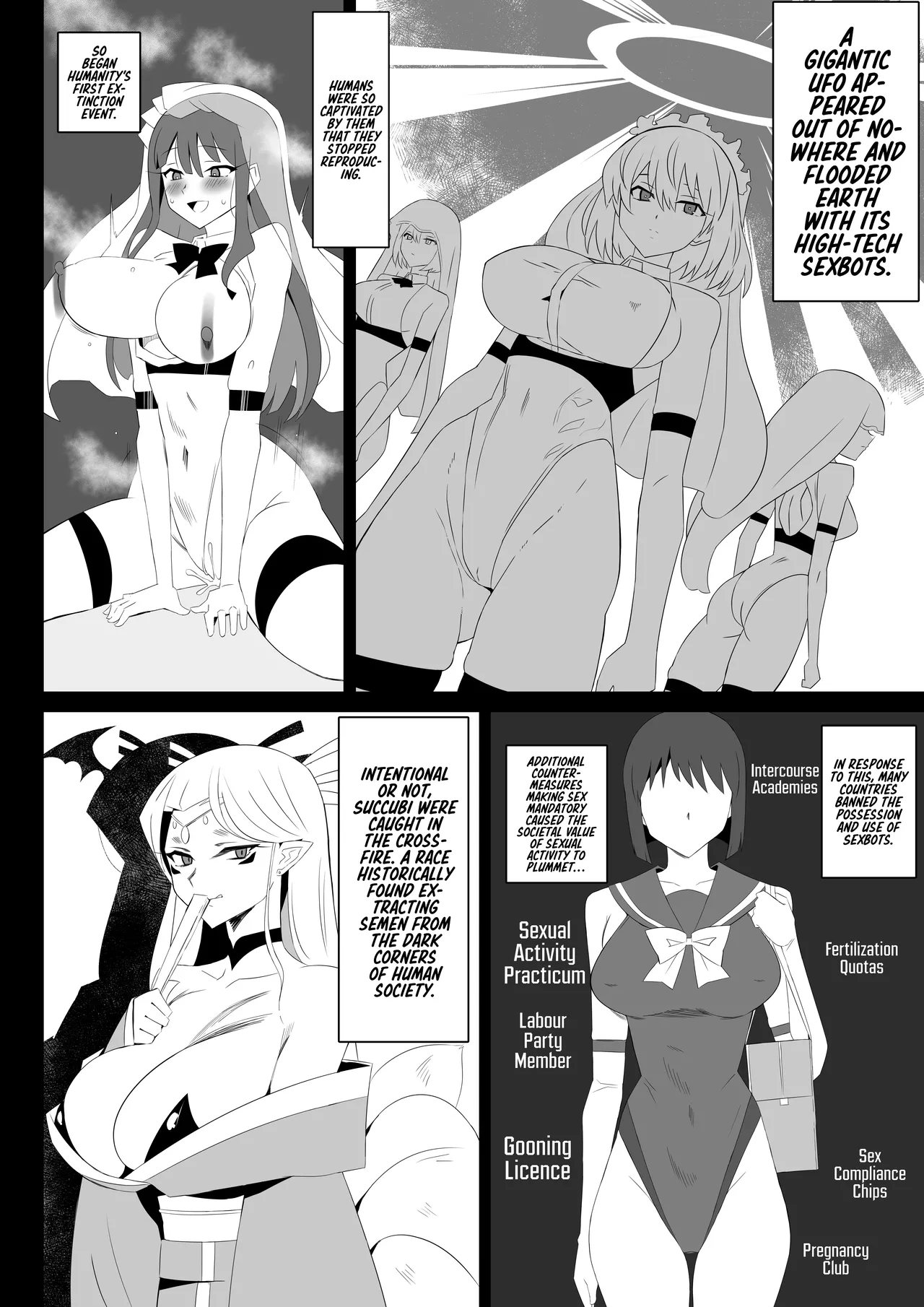 Hentai Manga Comic-Succubus Oyakodon Series: Succulent in Succubus-Read-3